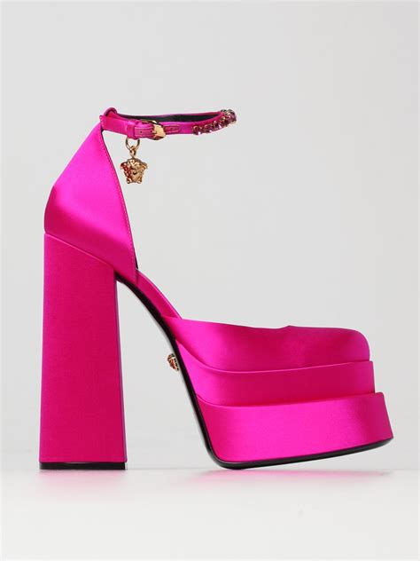 high heel versace shoes